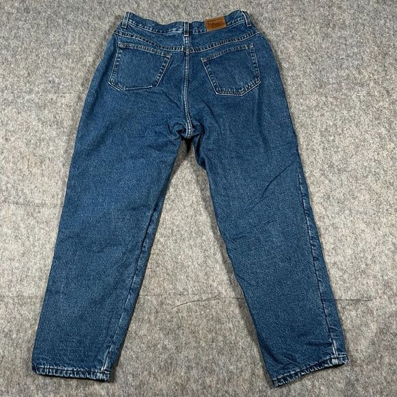 Wrangler Women's Fleece Lined Jeans Size 16P Blue Denim 100%‎ Cotton - Picture 2 of 10